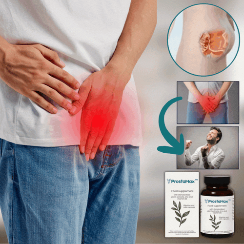 Gélules ProstaMax™ | Réduit le volume de la prostate de 95 % et rétablit le contrôle en 5 jours