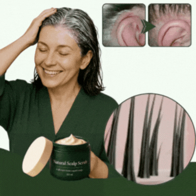 ScalpLisse™ Gommage naturel pour le cuir chevelu | Soulage le psoriasis du cuir chevelu en seulement 7 jours