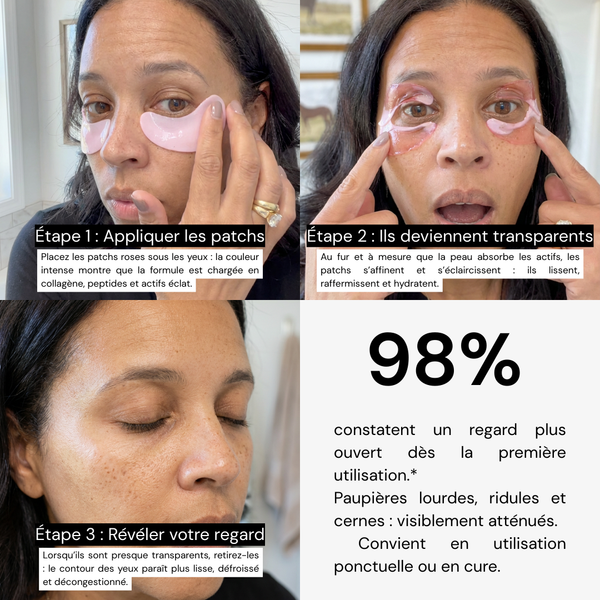 Gem&charm - Patchs Yeux InstaLift au PDRN & Collagène