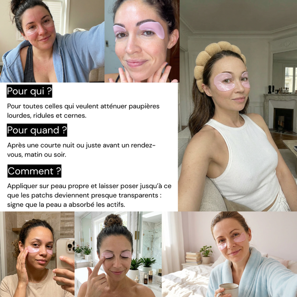 Gem&charm - Patchs Yeux InstaLift au PDRN & Collagène