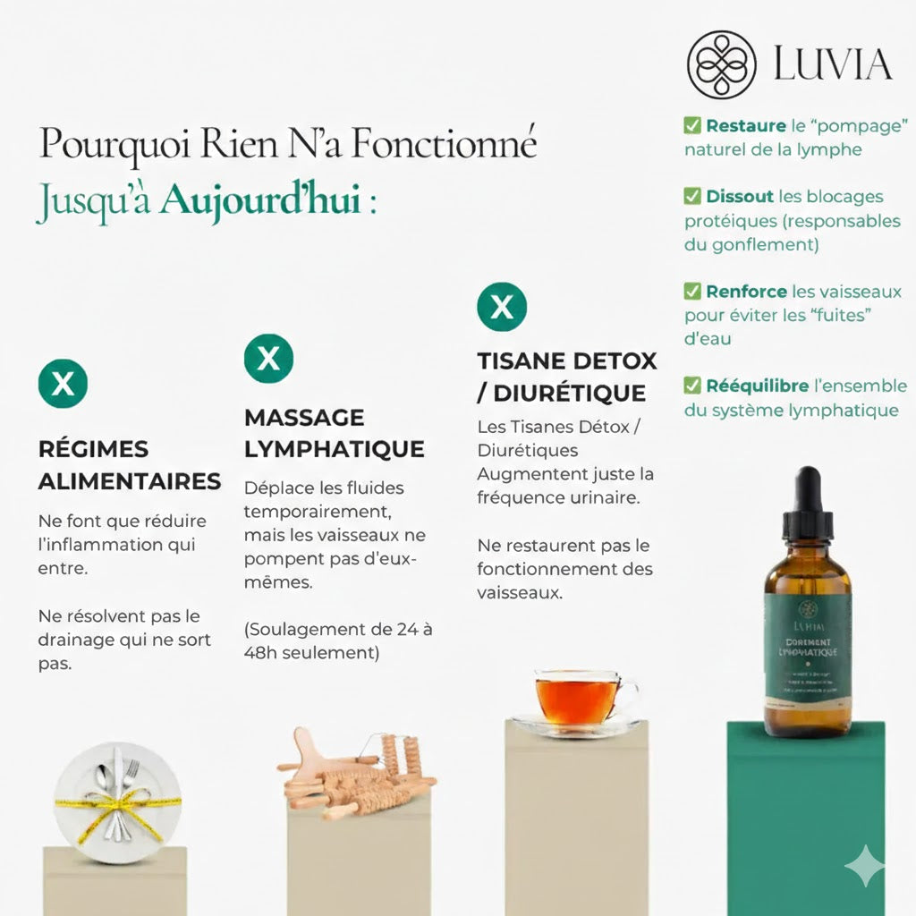 LUVIA - DRAINANT LYMPHATIQUE